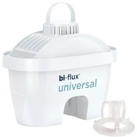 Laica Filtros Bi-flux 3 + 1 para Jarras Brita - Conserva Minerales, Reduce Cloro y Contaminantes - 150 Litros por Filtro